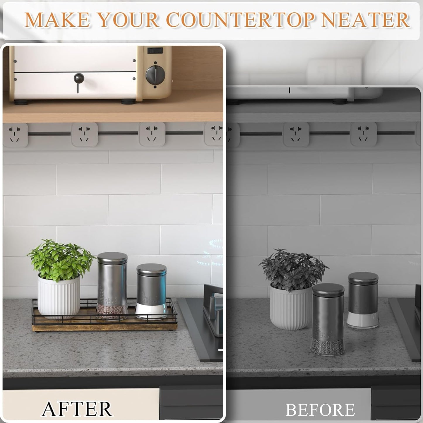 Rustic Bathroom Toilet Tank Tray, 11.2" Wood Toilet Paper Storage Basket Back of Toilet Basket Organizer, Vanity Tray for Perfume Makeup Candle Kitchen Counter Coffee Table Decor