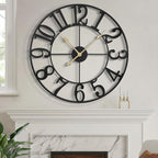 LEIKE 40 Inch Extra Large Wall Clock, Decorative Oversized Arabic Numerals - Image 7
