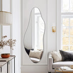 QDSSDECO Full Length Mirror 63"x24" Irregular Wall Mirror Star Frameless - Image 4