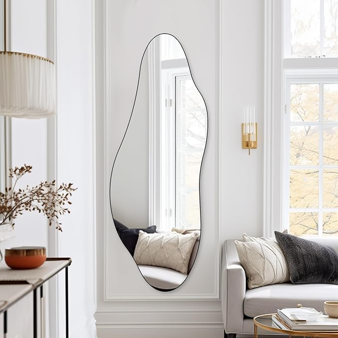 QDSSDECO Full Length Mirror 63"x24" Irregular Wall Mirror Star Frameless - Image 4