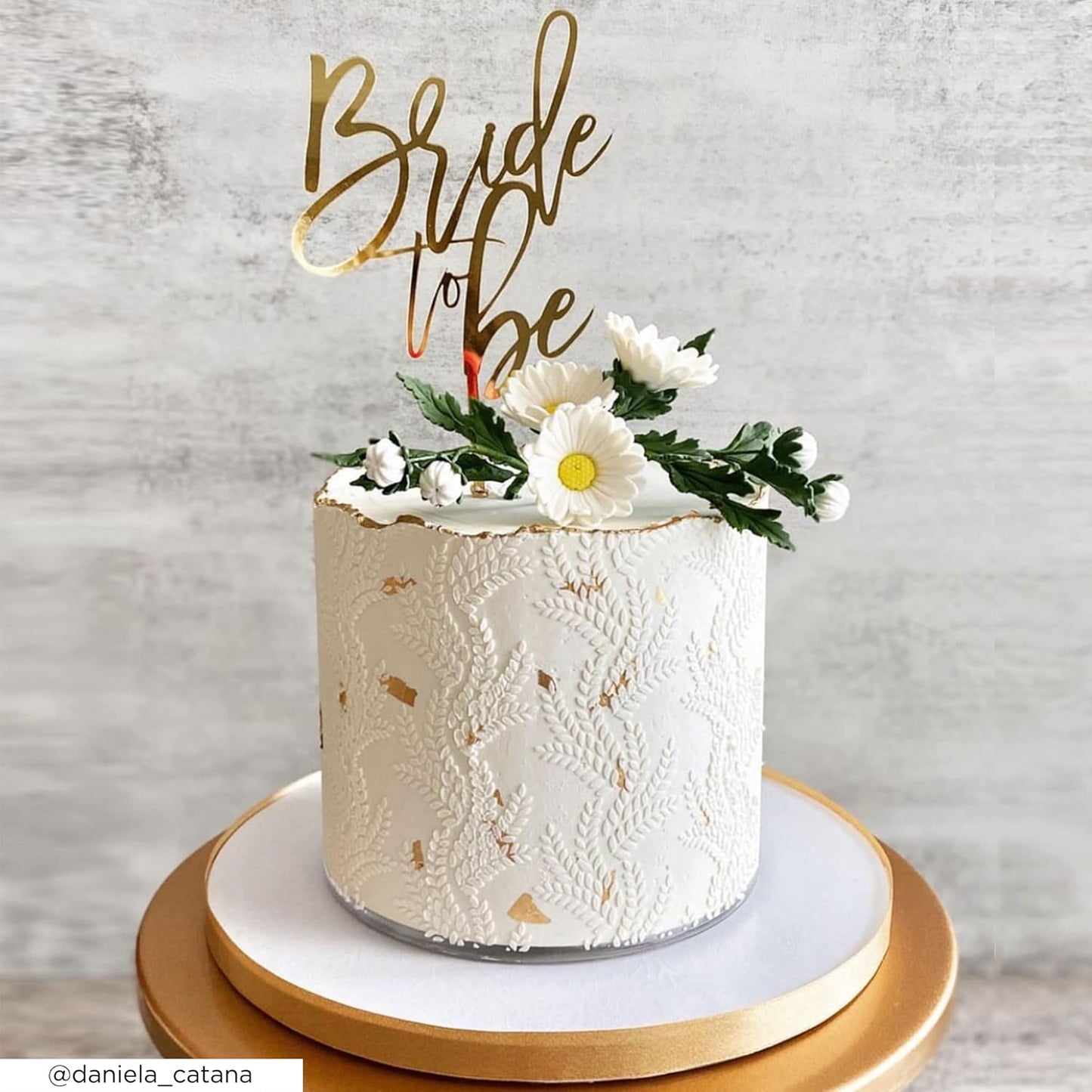 Harvest Cake Stencil - Seamless Delicate Pattern for Decorating Tall Double Barrel Cake to Use with Buttercream, Royal Icing, Ganache, Paint, Airbrush (Florentine)