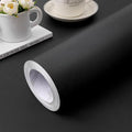 practicalWs 15.7 inch x 787.4 inch Black Self Adhesive Wallpaper Peel and Stick by practicalWs