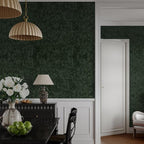 Abyssaly Dark Green Peel and Stick Wallpaper - Image 6
