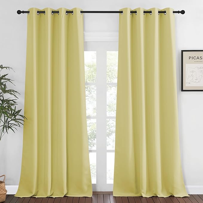 NICETOWN Blackout 108 inch Curtains by NICETOWN