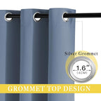 NICETOWN Patio Door Curtain for Sliding Glass Door, Thermal Insulated Blackout - Image 4