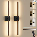 Rayogale 40 Inch Rechargeable Battery Operated Wall Sconce Set Two, 8000mAh by Rayogale