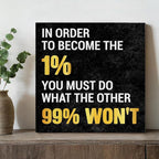 Inspirational Wall Art, Motivational Positive Quotes Wall Decor - Image 4