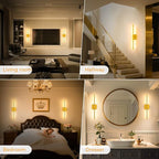 GvvooHome Battery Operated Wall Sconce Detachable 360°Rotate, Wireless Wall - Image 9