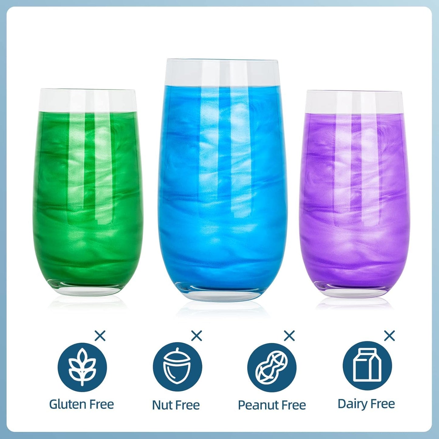 Edible Glitter - 1oz Luster Dust Edible Food Grade Glitter for Cocktail, Cake Decorating, Baking, Drinks - Shimmer Dust Powder, Metallic Food Coloring Powder for Icing, Fondant, Candy, Cookie (Green)