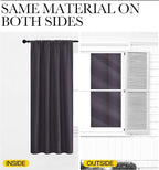 NICETOWN Living Room Curtains, 1 Pair, 70 x 84-inch, Home Decorations Thermal - Image 5