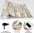 Jeweluck Stone Wallpaper Peel and Stick Brick Wallpaper 17.7”×787.4” Brick - Image 8
