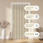 AJAZZ 100% Blackout Magnetic Door Curtain Accordion Doors Interior Folding - Image 9