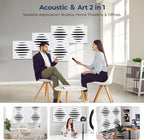 6 Pack Acoustic Wall Panels Self-Adhesive, 23.6" x 23.6" x 0.5" Acoustic Panels - Image 4