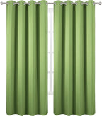 LEMOMO Blackout Curtains 66 x 84 inch/Light Green Curtains Set of 2 - Image 2
