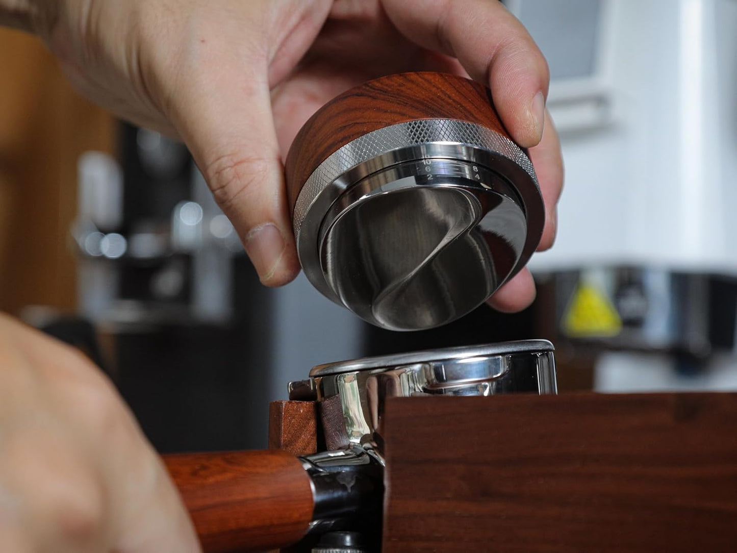 54mm Breville Espresso Machine Accessories with Knock Box Station, Tamper & Distributor, Naked Portafilter and Digital Espresso Scale