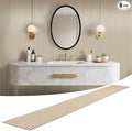 WPC Slat Wall Panels 8 Pack 96" x 8.2", Waterproof Fluted Wall Paneling by LARWORKS