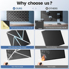 12 pack Acoustic Panels With Self-Adhesive, Sound Panels High Density, - Image 2