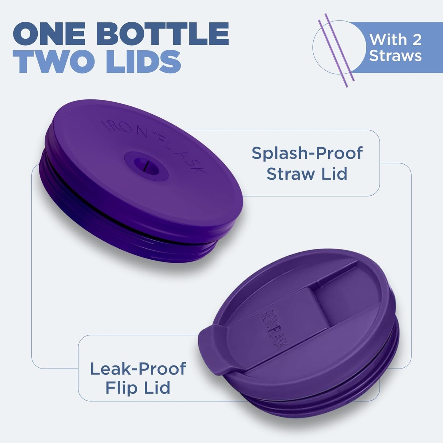 IRON °FLASK Co-Pilot Insulated Mug w/Straw & Flip Cap Lids - Cup Holder Bottle for Hot, Cold Drink - Leak-Proof - Water, Coffee Portable Travel Mug - Cashmere Cream, 32 Oz