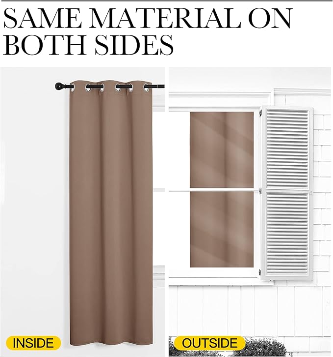 NICETOWN Wall Dividers for Rooms, Large Room Divider Curtain Screen Partition - Image 5