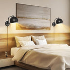 VATONI Wall Sconce with Remote Control, Dimmable Plug in Wall Sconces and - Image 7