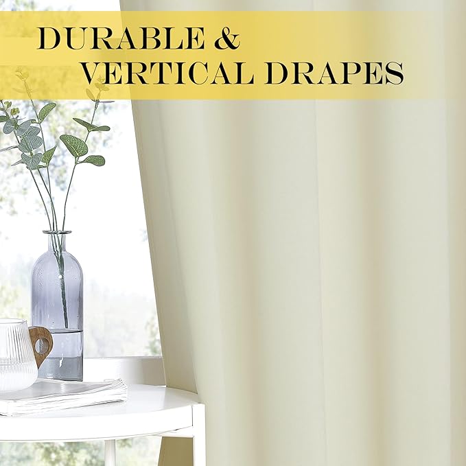 NICETOWN Blackout Sliding Door Curtains - Image 5