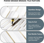 Vamos Tile Peel and Stick Backsplash Seamless Tile, 10-Sheet Stick on Backsplash - Image 8