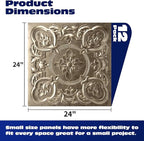 Art3dwallpanels 12 Pack Drop Ceiling Tiles, 24 x 24 Inch High Grade PVC 3D Wall - Image 2