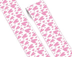 FLFK Pink Heart Wallpaper Border by FLFK