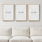 Framed Christian Wall Art Set of 3, Neutral Psalm Scripture Canvas Prints - Image 8
