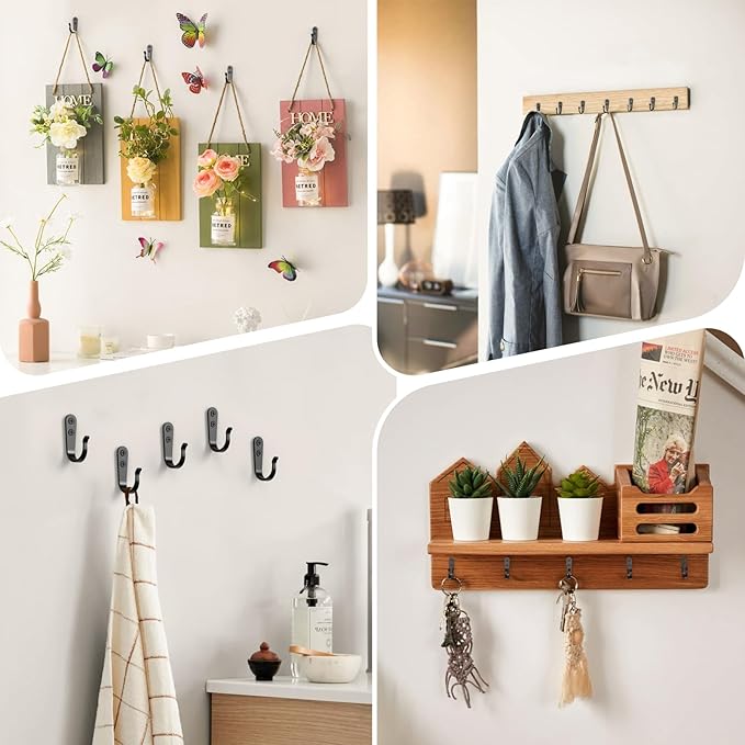 BREYDROK 15PCS Wall Hooks for Hanging - Image 5
