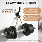 4 Pack Coat Hooks Wall Mount, Heavy Duty Wall Hooks - Image 2