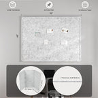 Large Felt Bulletin Board for Wall, Soft Felt Cork Board for Office, Home - Image 2