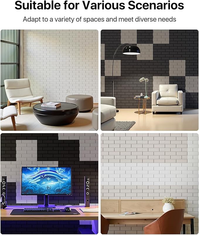 Soundsbay Acoustic Panels, 18 Pack Sound Proof Foam Panels - Image 5