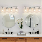 MOKATNG 4-Light Bathroom Light Fixtures, Vanity Light - Image 6