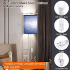 Plug in Wall Sconces Set of Two: Wall Lights - Image 4