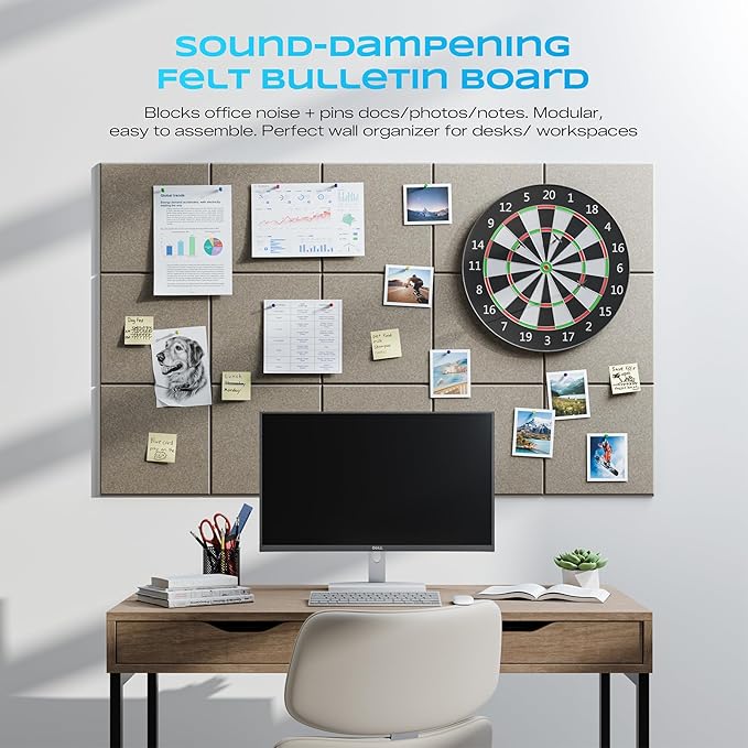 18 Pack Acoustic Panels for Walls, Sound Absorbing Foam Panels for Home & - Image 4