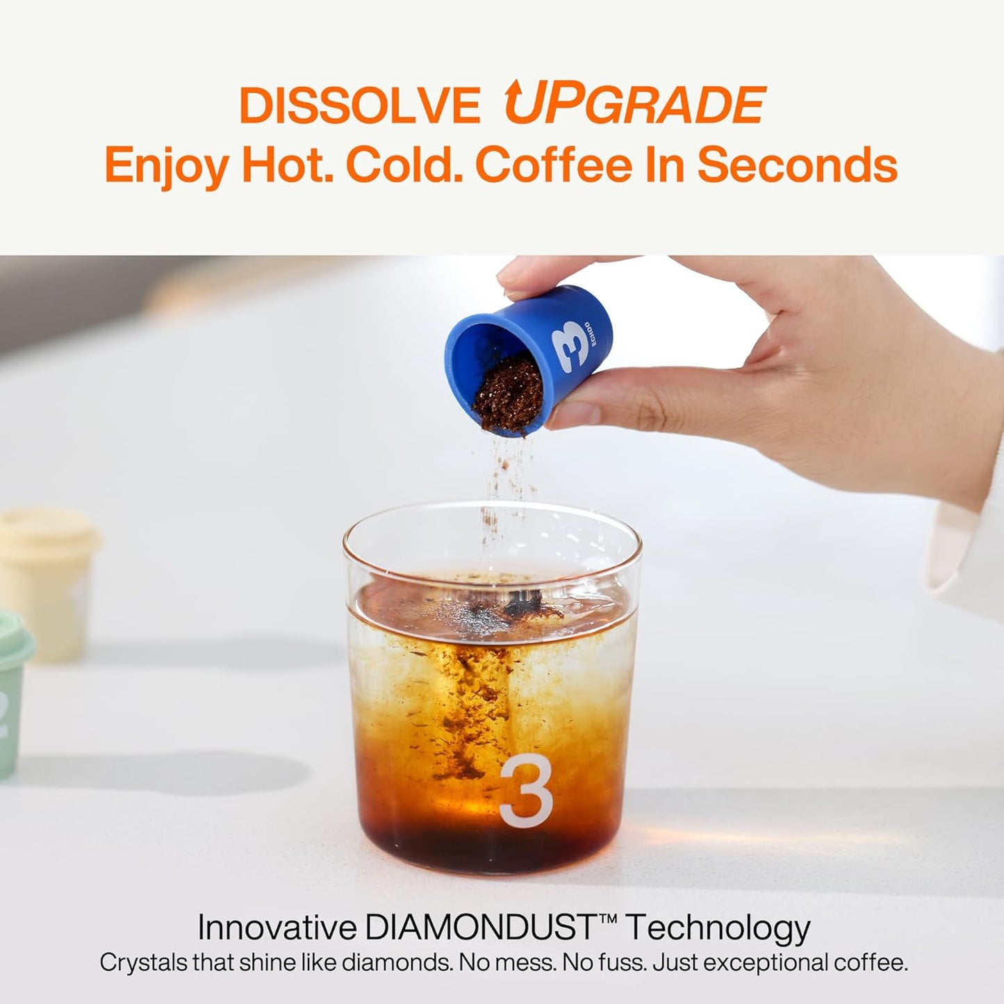 SATURNBIRD Coffee Instant Cold Brew - Light, Medium Roast Variety Pack, 3 Roast Levels (NO.1-3), 100% Arabica, Enjoy Cold/Hot, 24 Single Serves Perfect for Iced Coffee