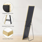 DUMOS Gold Full Length Mirror 59"x16.5" Full Body Floor Mirror - Image 6