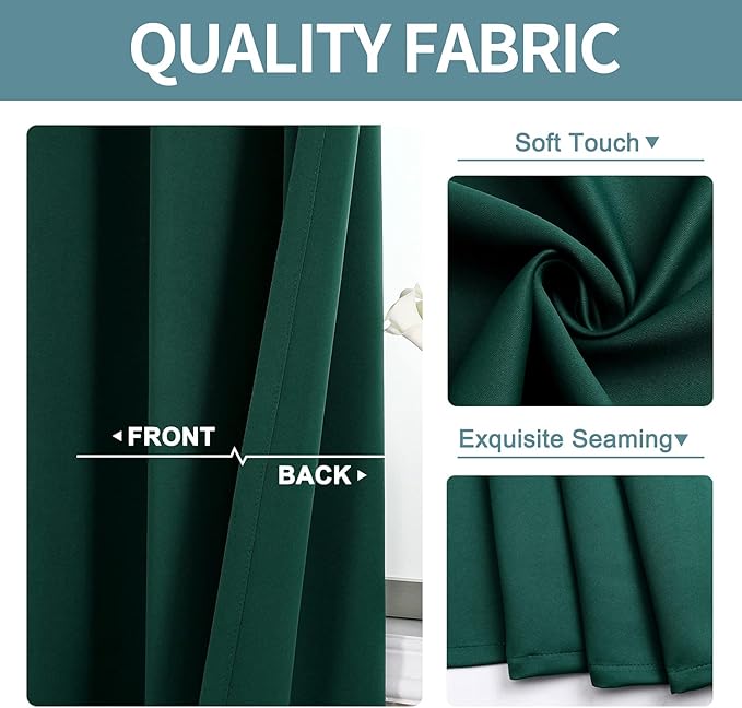 ChrisDowa Blackout Door Curtains - Image 5