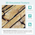 Commomy 3D Faux Stone Wall Panel Peel and Stick Wall Tiles - Image 3