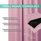 NICETOWN 100% Blackout Short Curtains - Image 6