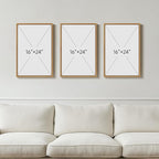 Framed Christian Wall Art Set of 3, Neutral Beige Psalm Scripture Canvas Prints - Image 8