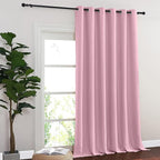 NICETOWN Blackout Sliding Glass Door Curtains, Room Darkening Thermal Insulated - Image 7