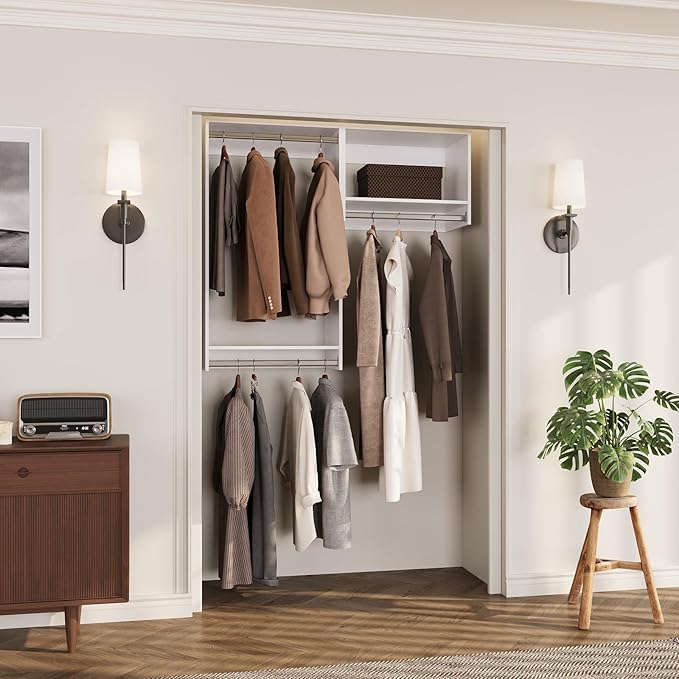 ROOMTEC Modular Closet System, Wooden Tower - Image 8