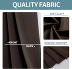 ChrisDowa Brownout Curtains 72 inches Long - Image 3