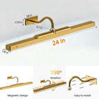2 Pack 24 Inch Wall Lights for Pictures - Image 5
