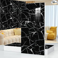 Chejiaye 10pcs Marble Peel and Stick Waterproof Wall Panels, Heat-Resistant by Chejiaye