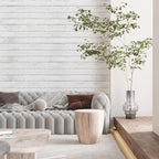 Abyssaly Shiplap Peel and Stick Wallpaper 394" X 11.8" Self-Adhesive Removable - Image 4