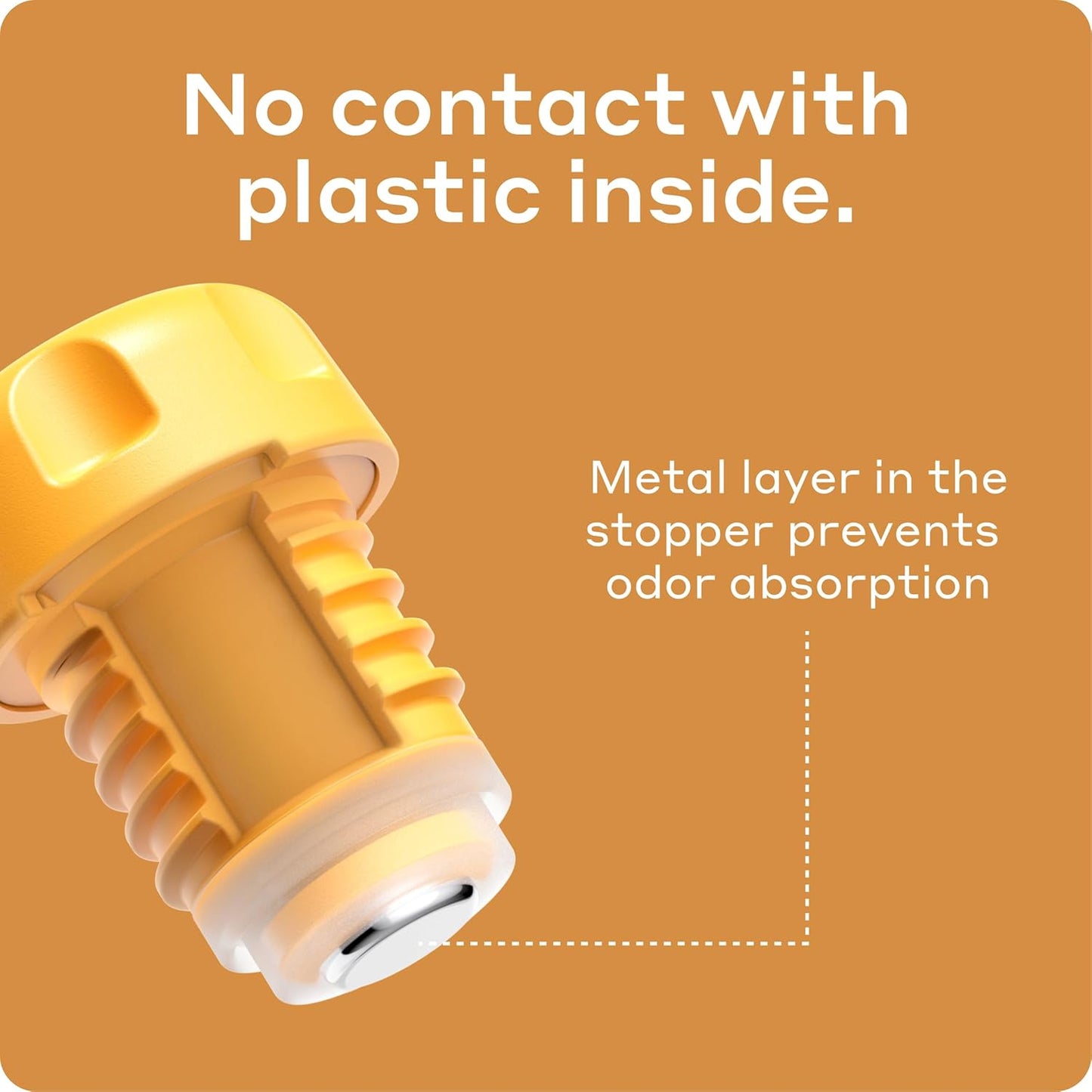 BOBBER 26 oz Stainless Steel Thermos for Hot Tea, Coffee, and Cold Drinks – BPA-Free, Dishwasher Safe Vacuum Insulated Water Bottle – Keeps Drinks Hot for 36 Hours (Orange)