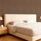 TONOR Wood Slatwall Panels, 2 Pack 47.2" x 23.6"/ 120 x60cm Acoustic Wall Panels - Image 9